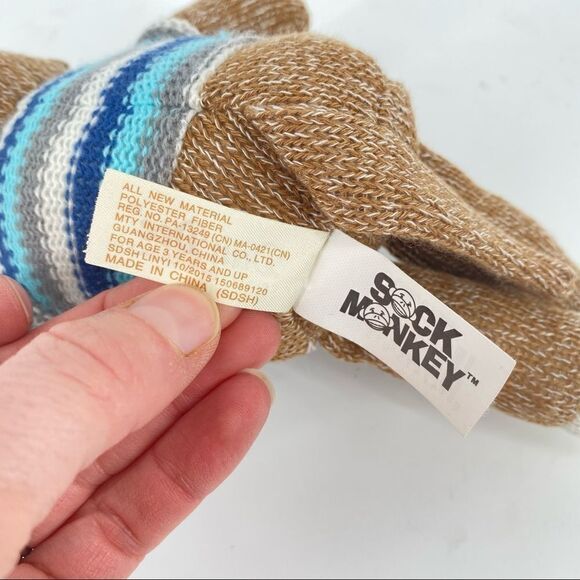 Dan Dee Collector’s Choice Easter Bunny Ears Sock Monkey 12” - Picture 10 of 12